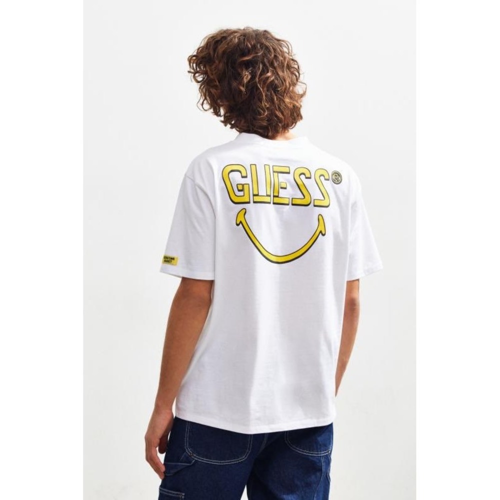 Guess Originals x Chinatown Market Smiley Face Graphic Tee Shirt